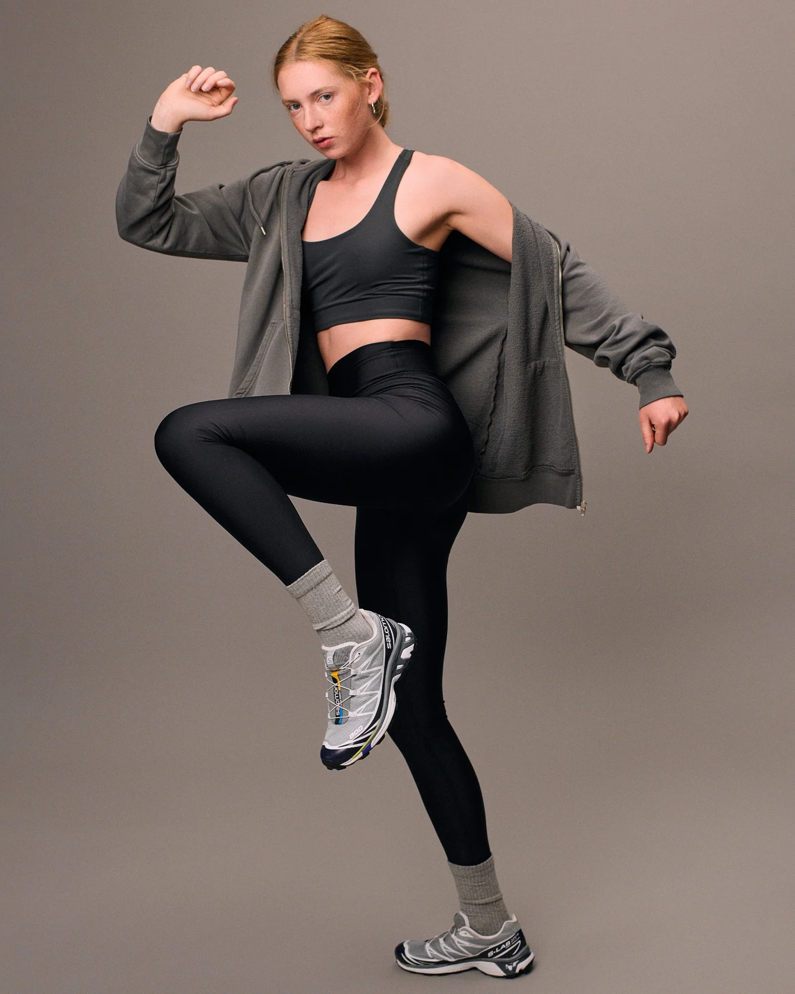 Active High-Rise Legging - Dark Amber - Image 4