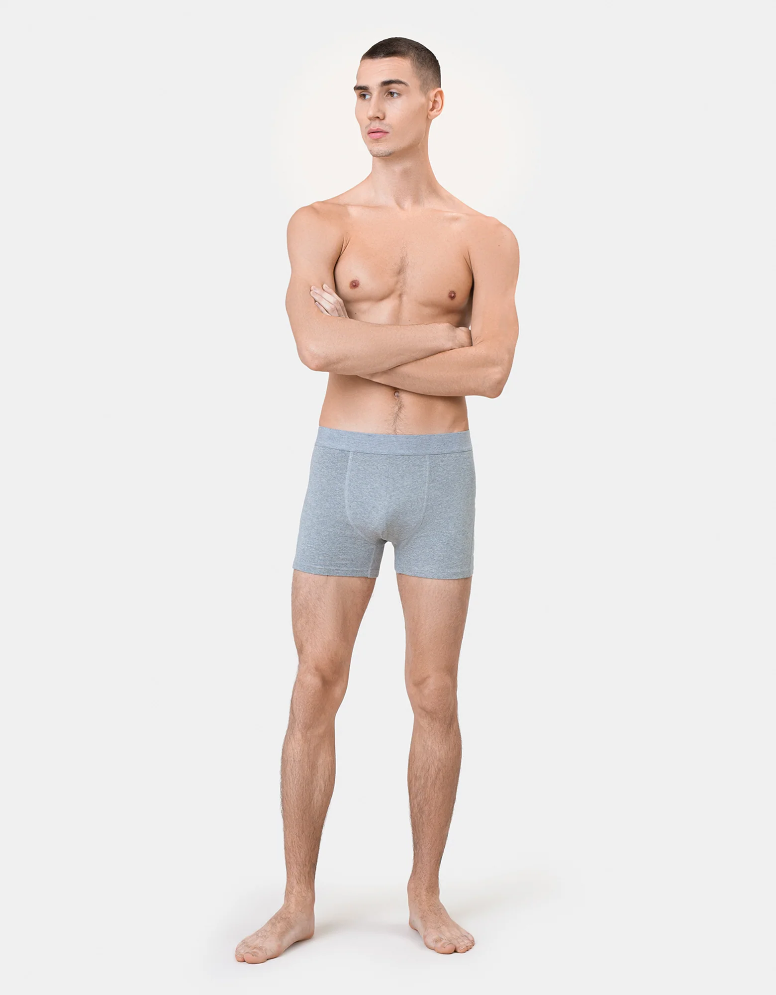 Classic Organic Boxer Briefs - Deep Black - Image 3