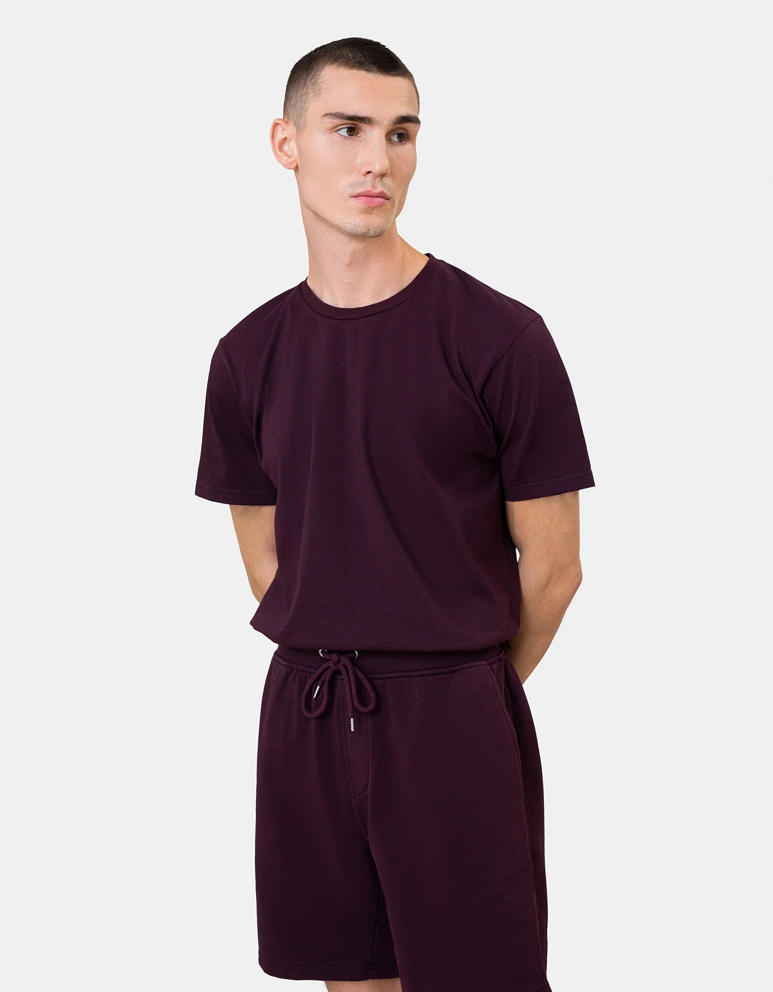Classic Organic Sweatshorts - Sahara Camel - Image 3