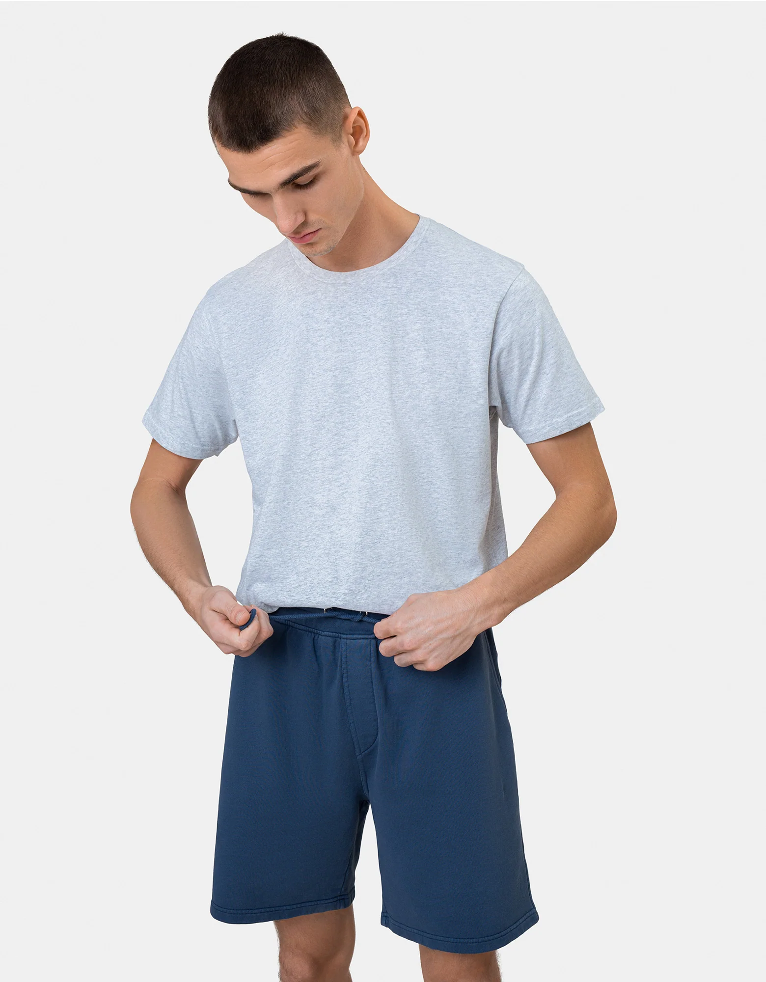 Classic Organic Sweatshorts - Soft Lavender - Image 3