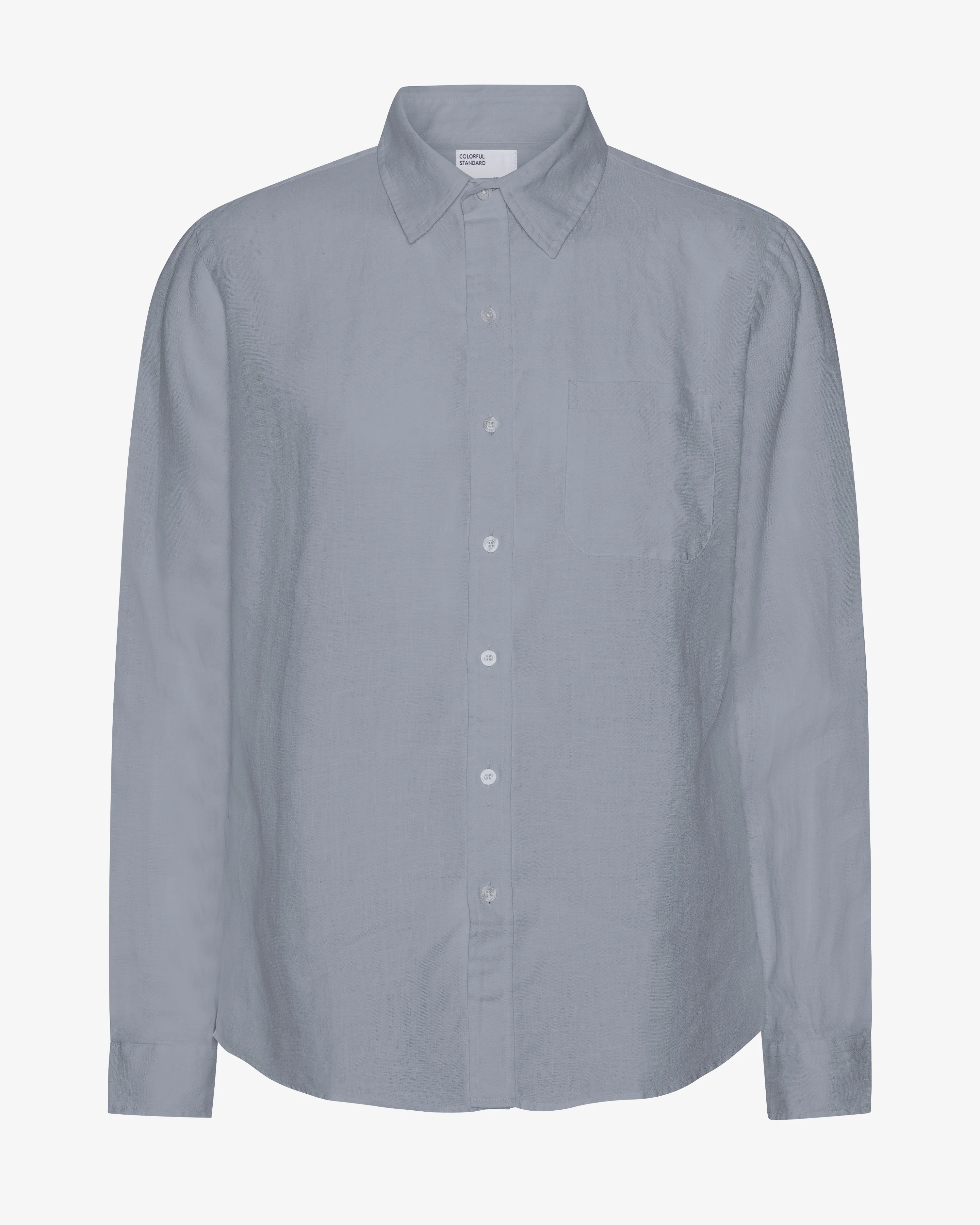 Linen Shirt - Steel Blue