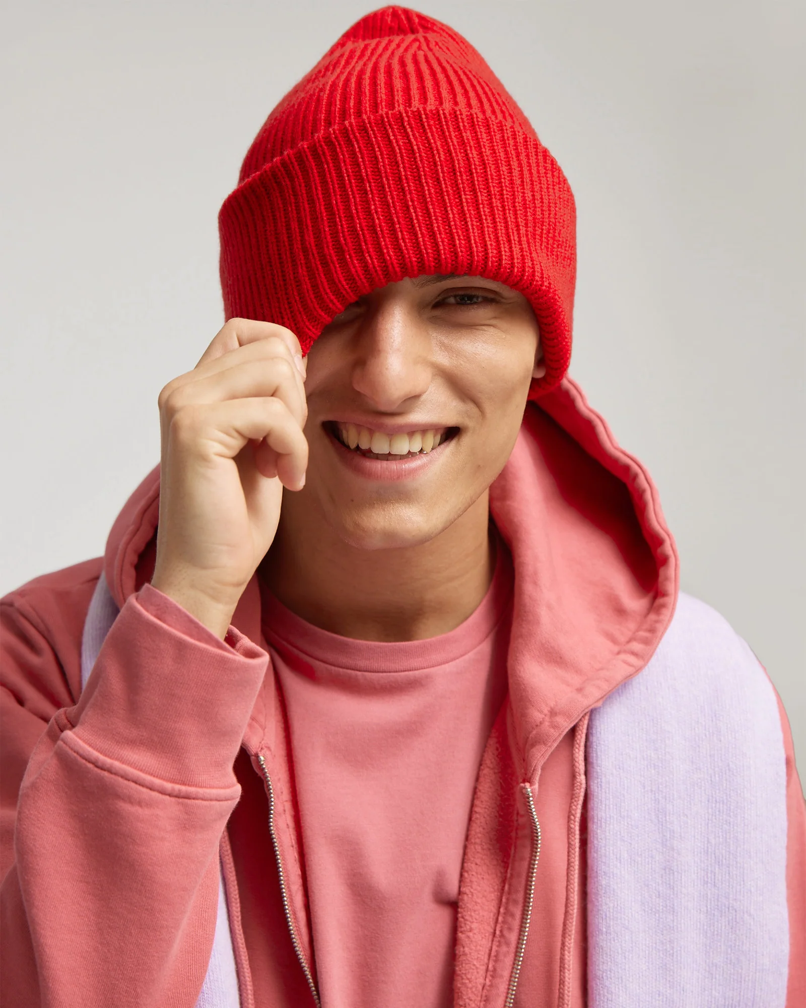 Merino Wool Hat - Honey Beige - Image 2