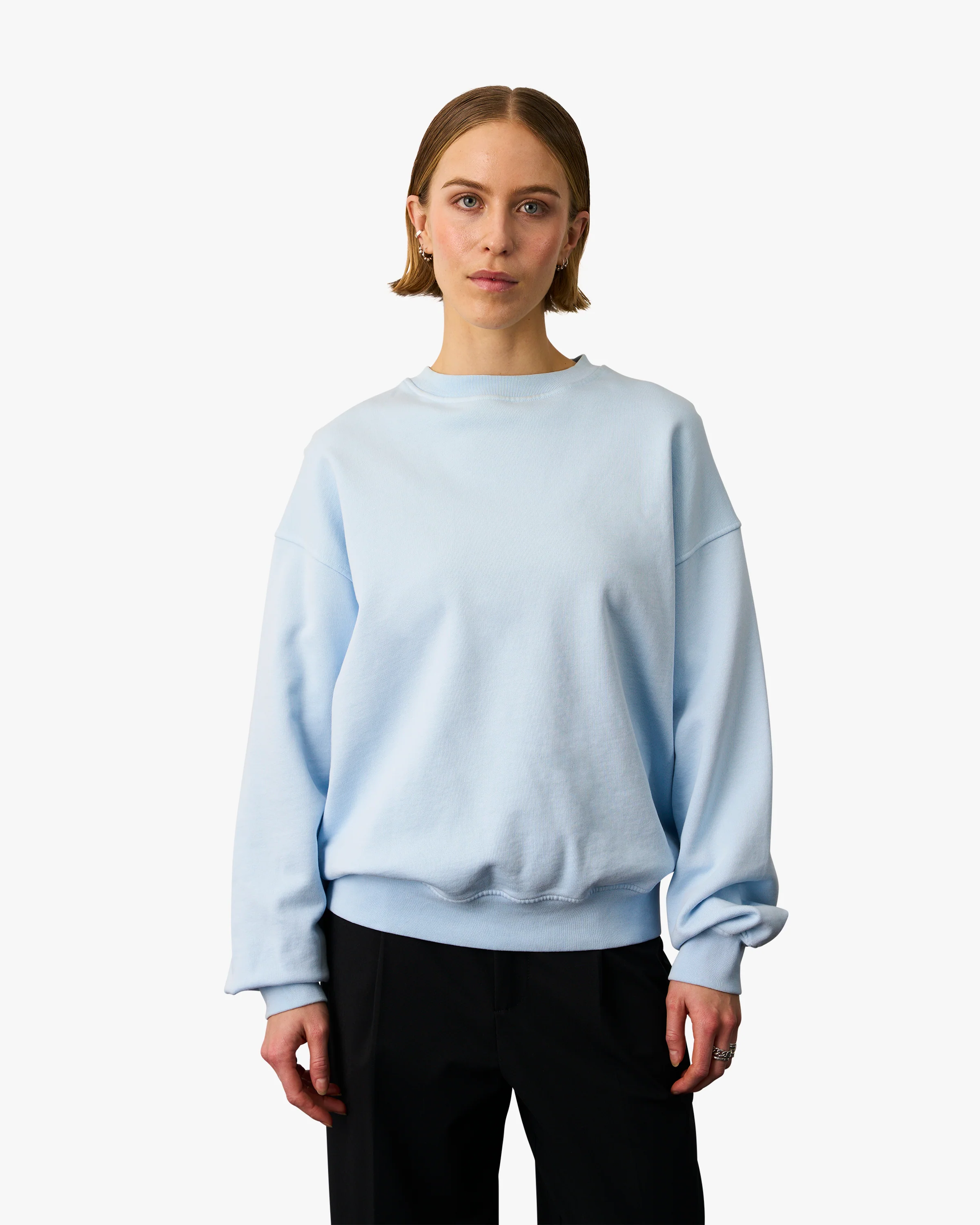 Organic Oversized Crew - Sandstone Orange - Image 2
