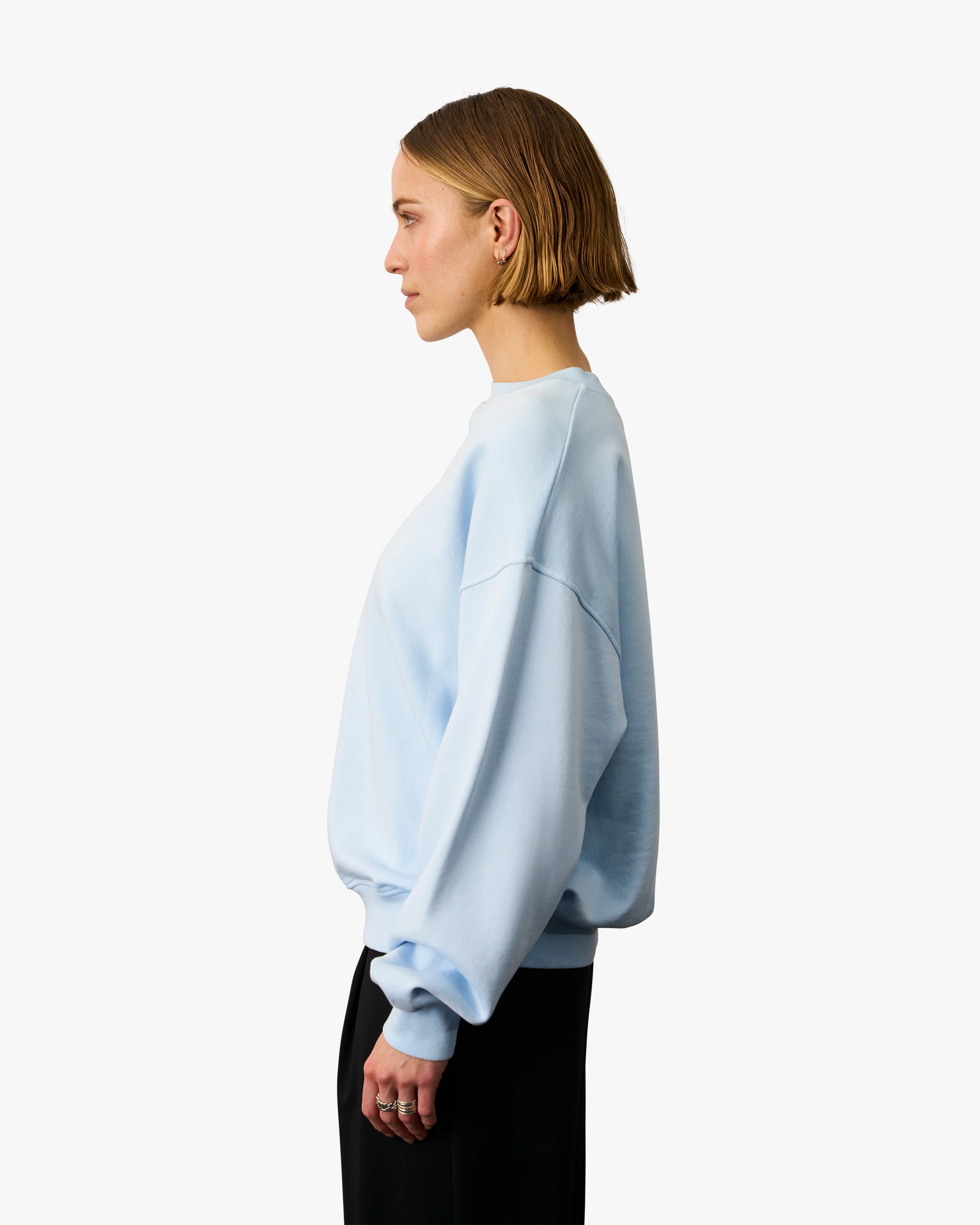 Organic Oversized Crew - Sahara Camel - Image 3