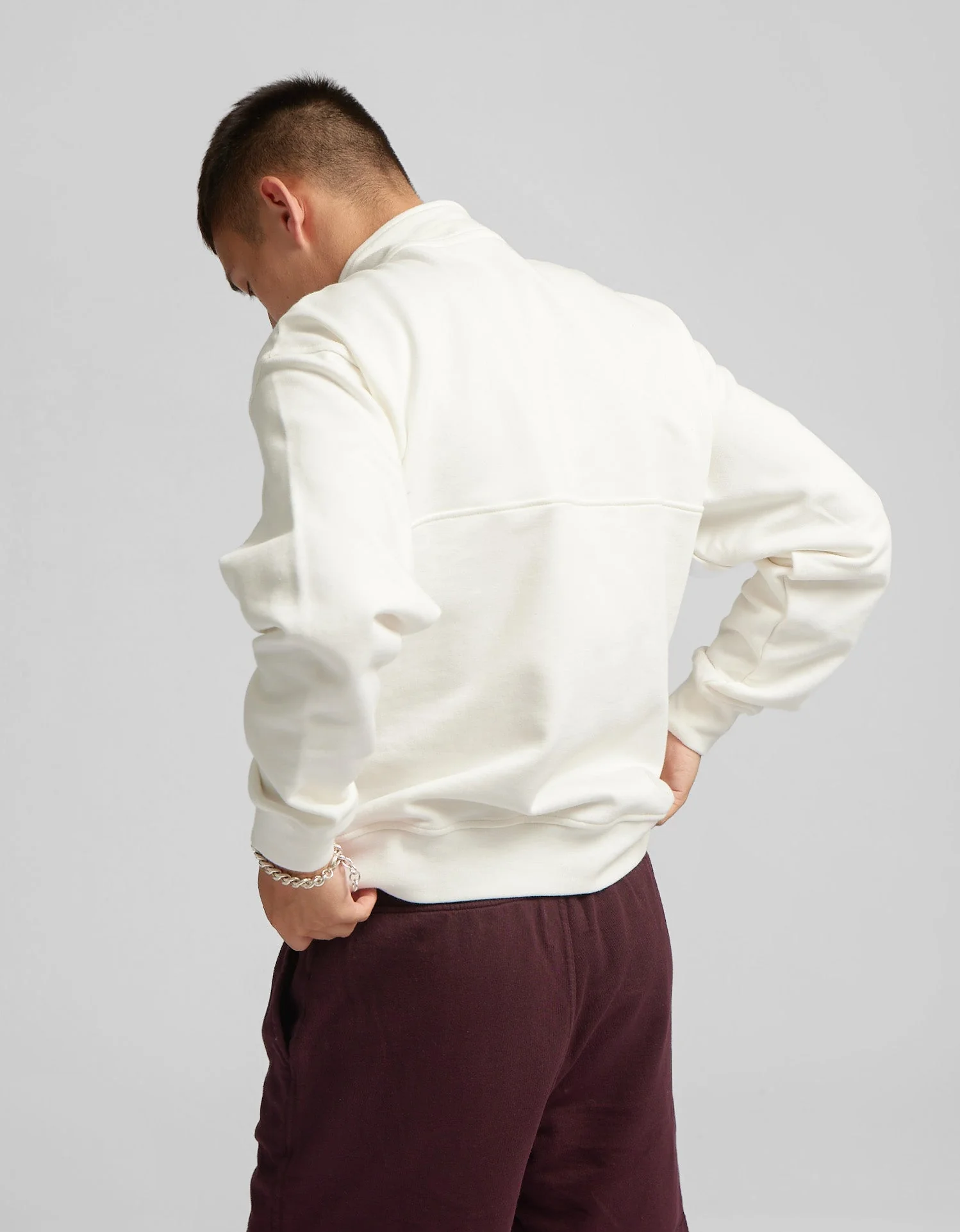 Organic Quarter Zip - Sapphire Blue - Image 4