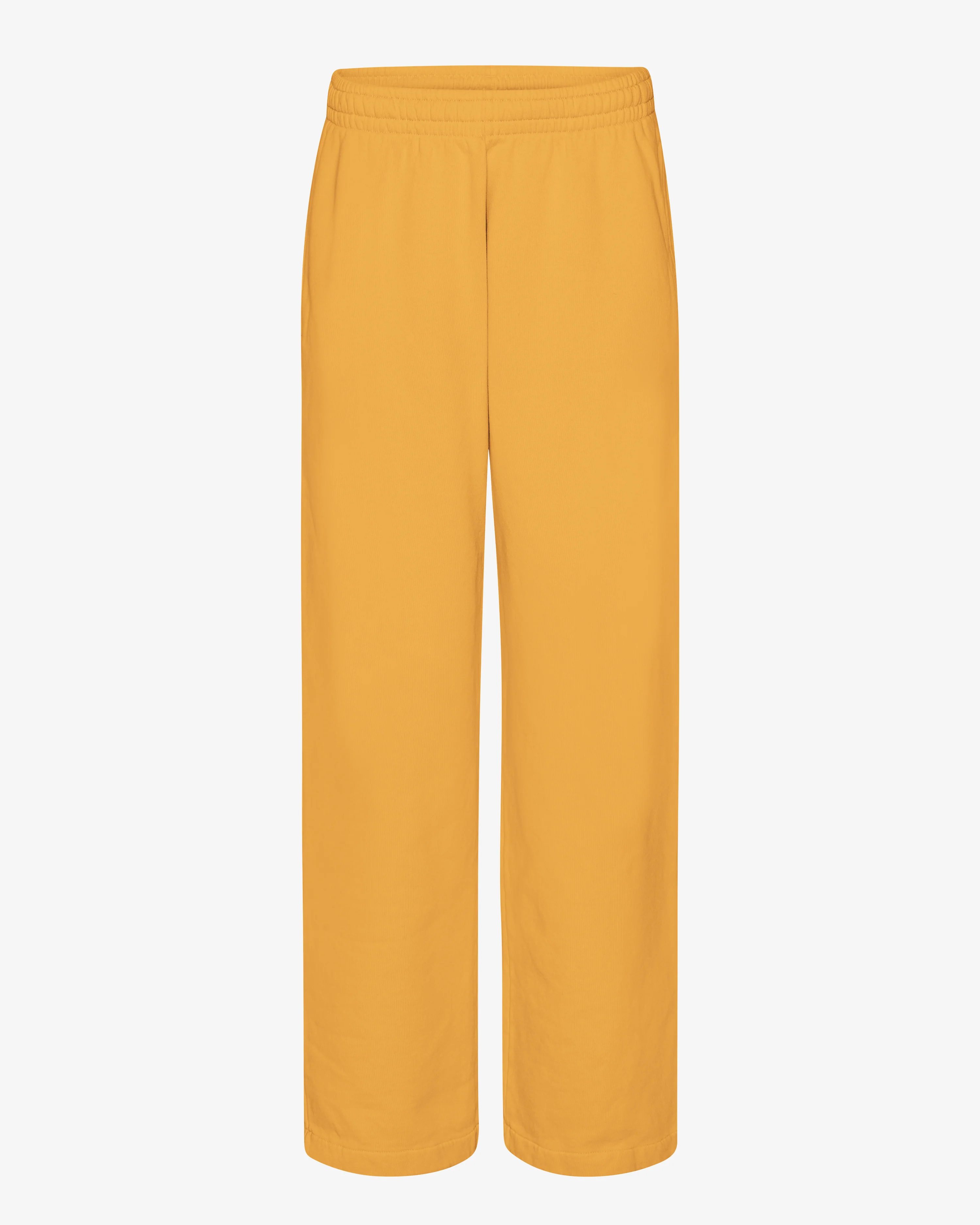 Organic Straight Leg Sweatpants - Burned Yellow