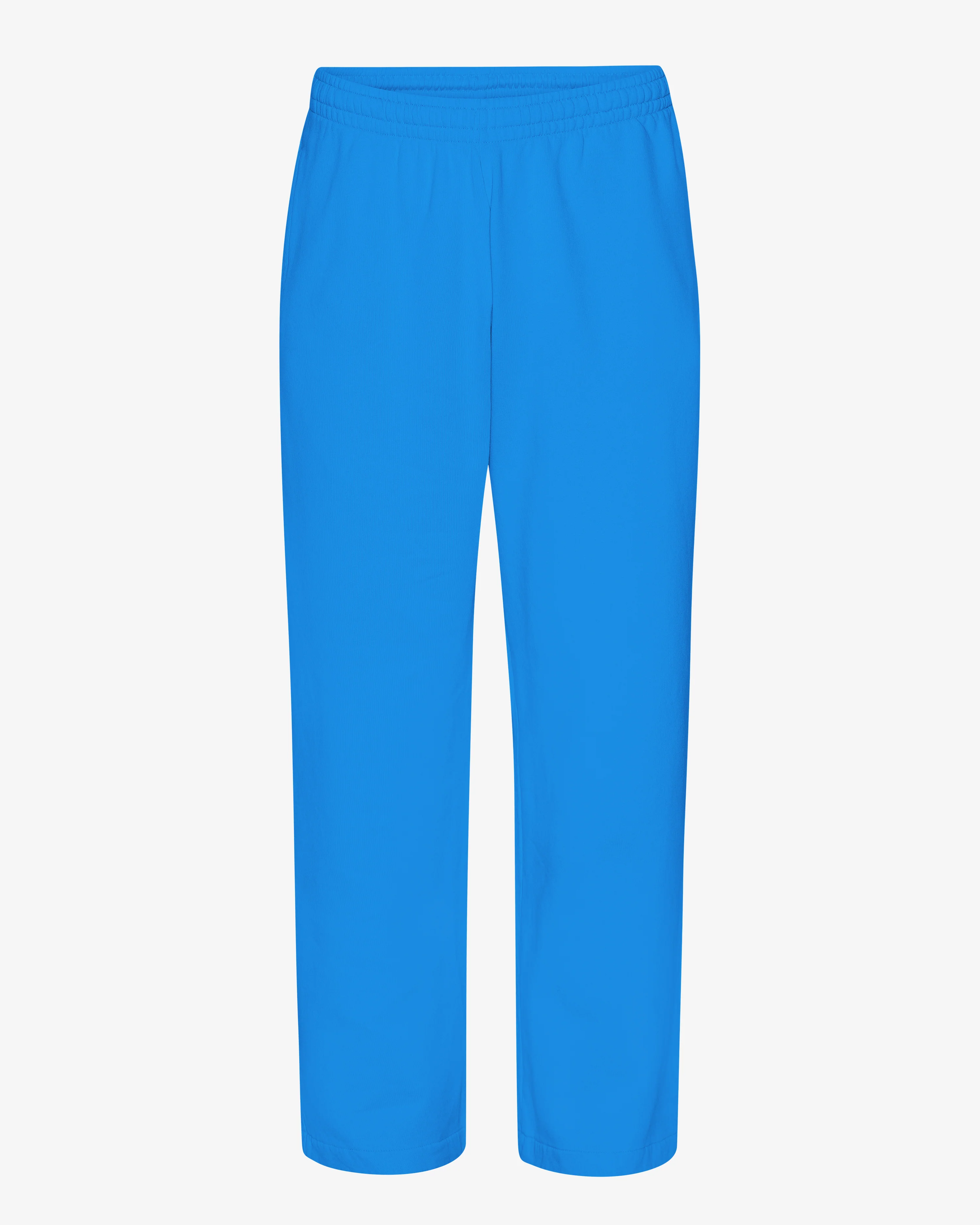 Organic Straight Leg Sweatpants - Pacific Blue