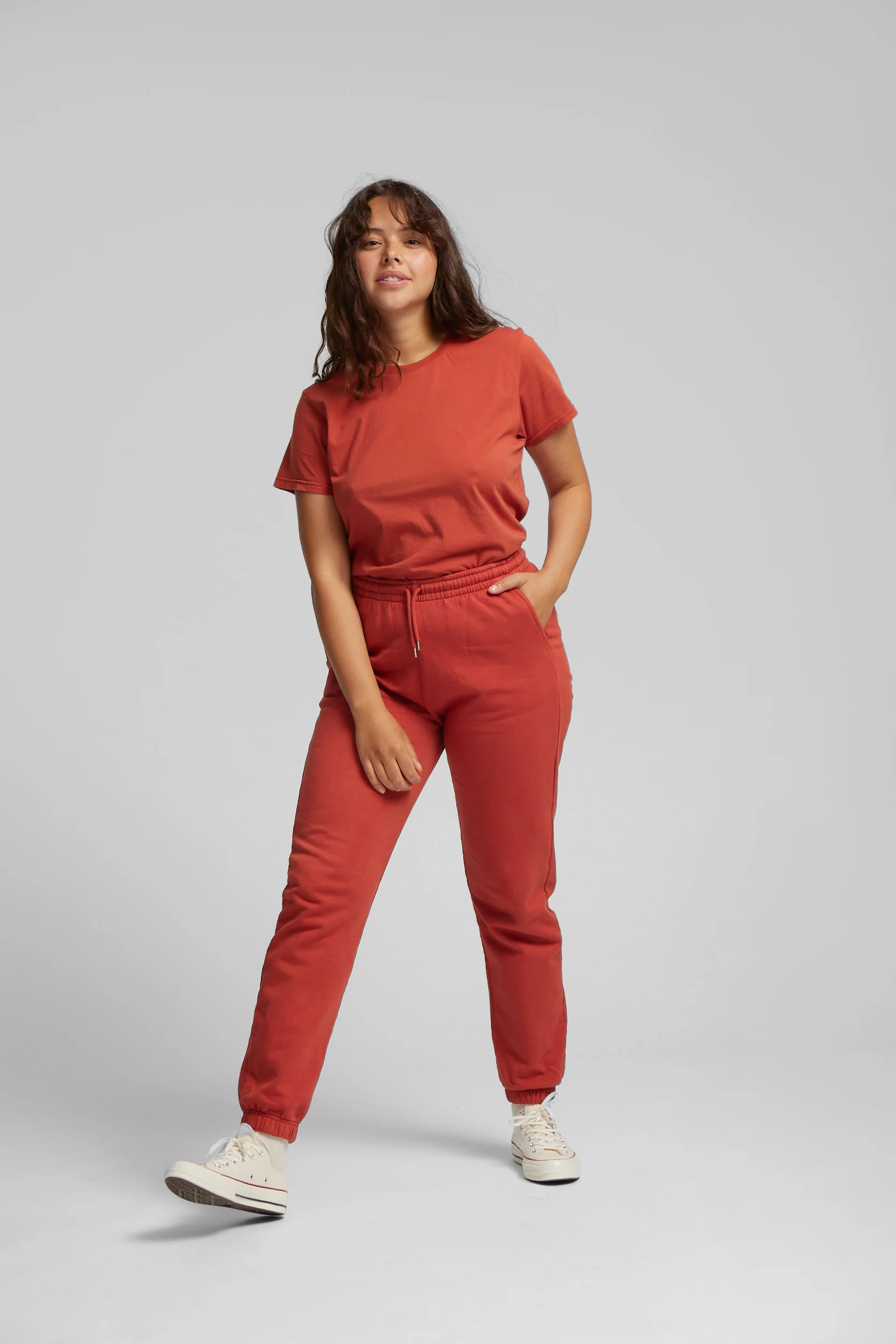 Organic Sweatpants - Hunter Green - Image 2
