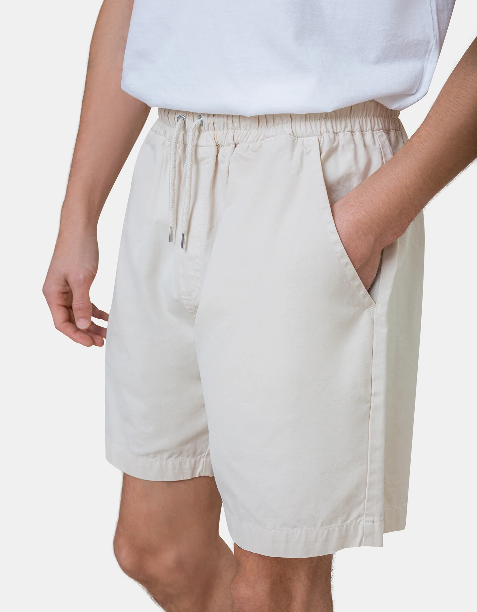 Organic Twill Shorts - Hunter Green - Image 3